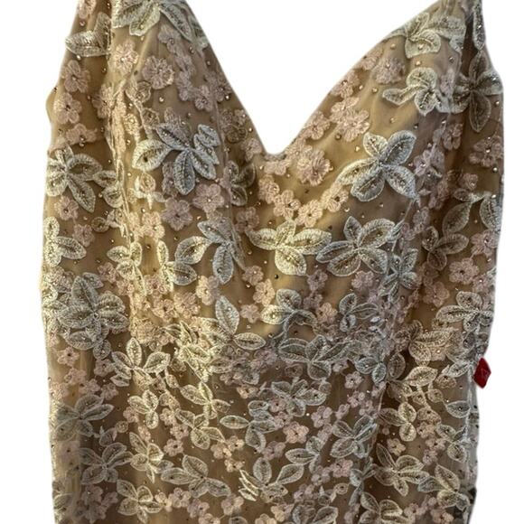 MAC DUGGAL 67492 Floral Embroidered Corset Bodice Gown Sz 20 New w/ Tag $798 SOO - Picture 13 of 16